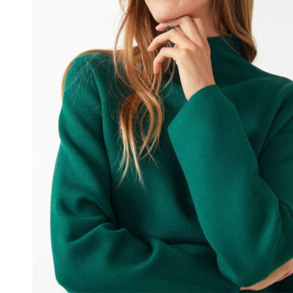 & OTHER STORIES Boxy Turtleneck Knit Sweater - Picture 3 of 9